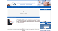 Desktop Screenshot of cahimanshu.co.in